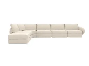 Esme Muse Flax Modular Sofa LAF Terminal - 6 Seater by James Lane, a Sofas for sale on Style Sourcebook