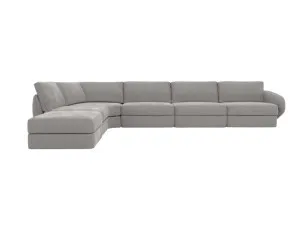 Esme Toorak Pebble Modular Sofa LAF Terminal - 6 Seater by James Lane, a Sofas for sale on Style Sourcebook
