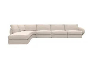 Esme Noa Desert Modular Sofa LAF Terminal - 6 Seater by James Lane, a Sofas for sale on Style Sourcebook