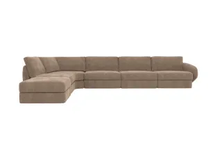 Esme Tribute Walnut Modular Sofa LAF Terminal - 6 Seater by James Lane, a Sofas for sale on Style Sourcebook
