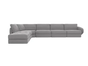 Esme View Steel Modular Sofa LAF Terminal - 6 Seater by James Lane, a Sofas for sale on Style Sourcebook