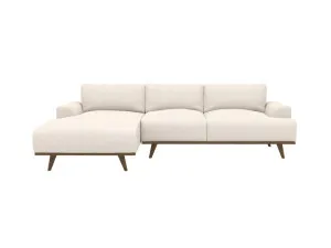 Dane Kent Bisque Chaise Sofa Left Facing - 3 Seater by James Lane, a Sofas for sale on Style Sourcebook