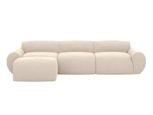 Malmo Avon Taupe Sofa with Ottoman - 4 Piece by James Lane, a Sofas for sale on Style Sourcebook