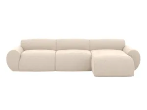 Malmo Avon Taupe Chaise Sofa Right Facing - 3 Seater by James Lane, a Sofas for sale on Style Sourcebook