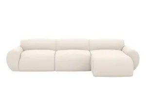 Malmo Kent Bisque Chaise Sofa Right Facing - 3 Seater by James Lane, a Sofas for sale on Style Sourcebook