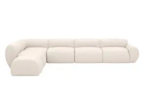 Malmo Kent Bisque Sofa - 6 Seater LAF Terminal by James Lane, a Sofas for sale on Style Sourcebook