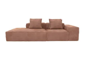 Riley Muse Dusk Modular Sofa Left Terminal - 3 Seater by James Lane, a Sofas for sale on Style Sourcebook