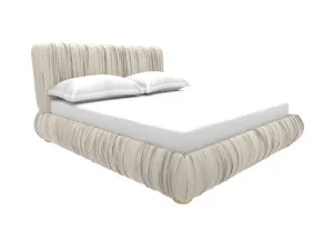Gracie Bed Muse Flax Double by James Lane, a Beds & Bed Frames for sale on Style Sourcebook