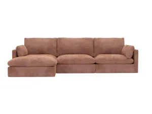 Willow Muse Dusk Chaise Sofa - 3 Seater by James Lane, a Sofas for sale on Style Sourcebook