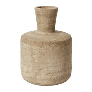 Aminata Vessel Natural - 30CM by James Lane, a Vases & Jars for sale on Style Sourcebook