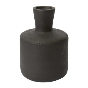 Aminata Vessel Black - 30cm by James Lane, a Vases & Jars for sale on Style Sourcebook