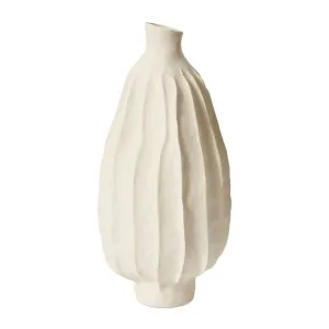 Jules Vase Ivory - 43cm by James Lane, a Vases & Jars for sale on Style Sourcebook