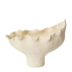 Lorcan Vessel Ivory - 35CM by James Lane, a Vases & Jars for sale on Style Sourcebook