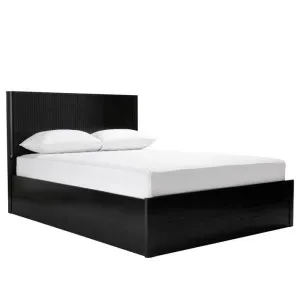 Lanoz Gas Lift Bed Black King by James Lane, a Beds & Bed Frames for sale on Style Sourcebook
