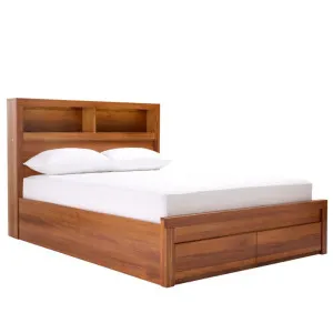 Clemence Blackwood Gaslift Bed Drawers Bookend with USB & LED King by James Lane, a Beds & Bed Frames for sale on Style Sourcebook