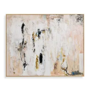 Wisp Natural Veneer Framed Canvas by James Lane, a Artwork & Wall Decor for sale on Style Sourcebook
