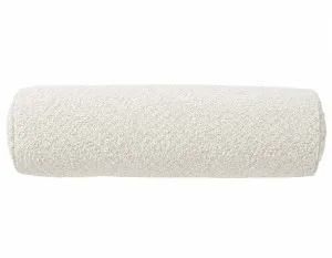 Arlette Bolster Cushion Natural 18 cm x 60 cm by James Lane, a Cushions, Decorative Pillows for sale on Style Sourcebook