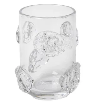 Mansa Vase Glass Clear - 27cm by James Lane, a Vases & Jars for sale on Style Sourcebook