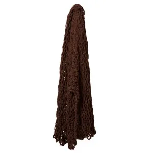Kingham Knitted Throw Brunette - 170 x 130cm by James Lane, a Throws for sale on Style Sourcebook