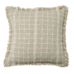 Tessa Cushion Beige/Ivory - 55 x 55cm by James Lane, a Cushions, Decorative Pillows for sale on Style Sourcebook