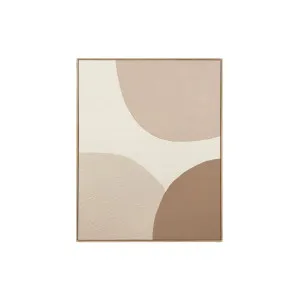 Delos Framed Painting Natural - 124cm x 154cm by Middle of Nowhere, a Artwork & Wall Decor for sale on Style Sourcebook