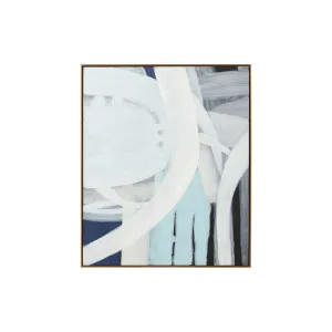 Byron 1 Framed Painting Blue - 104cm x 124cm by Middle of Nowhere, a Artwork & Wall Decor for sale on Style Sourcebook
