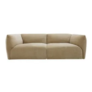 Dillon Muse Soft Brown Sofa - 2 Seater by James Lane, a Sofas for sale on Style Sourcebook