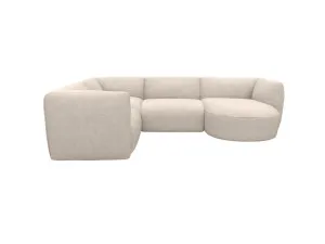 Dillon Noa Desert Corner Modular Sofa with Chaise RAF - 4 Seater by James Lane, a Sofas for sale on Style Sourcebook