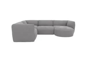 Dillon View Steel Corner Modular Sofa with Chaise RAF - 4 Seater by James Lane, a Sofas for sale on Style Sourcebook