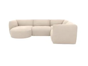 Dillon Avon Taupe Corner Modular Sofa with Chaise LAF - 4 Seater by James Lane, a Sofas for sale on Style Sourcebook