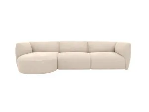Dillon Avon Taupe Chaise Sofa Left Facing - 3 Seater by James Lane, a Sofas for sale on Style Sourcebook