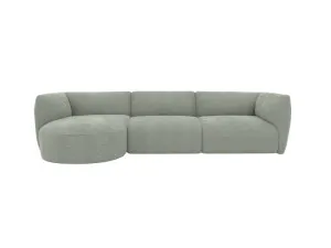 Dillon Avon Sage Round Chaise Sofa Left Arm Facing - 3 Seater by James Lane, a Sofas for sale on Style Sourcebook