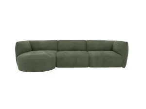 Dillon Muse Forest Chaise Sofa Left Facing - 3 Seater by James Lane, a Sofas for sale on Style Sourcebook