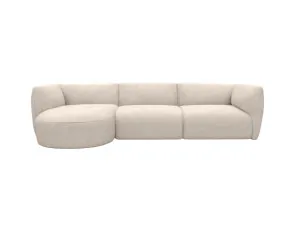 Dillon Noa Desert Chaise Sofa Left Facing - 3 Seater by James Lane, a Sofas for sale on Style Sourcebook