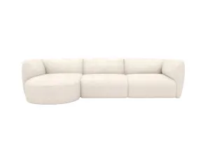 Dillon Tribute Ice Chaise Sofa Left Facing - 3 Seater by James Lane, a Sofas for sale on Style Sourcebook