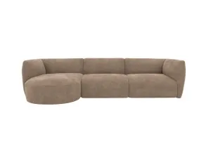 Dillon Tribute Walnut Chaise Sofa Left Facing - 3 Seater by James Lane, a Sofas for sale on Style Sourcebook