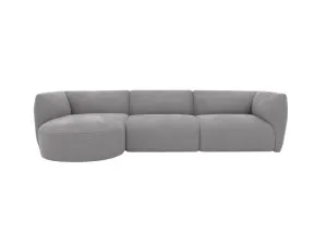 Dillon View Steel Chaise Sofa Left Facing - 3 Seater by James Lane, a Sofas for sale on Style Sourcebook