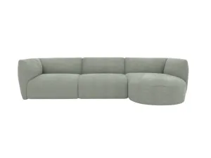 Dillon Avon Sage Round Chaise Sofa Right Arm Facing - 3 Seater by James Lane, a Sofas for sale on Style Sourcebook