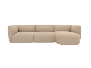 Dillon Muse Driftwood Round Chaise Sofa Right Arm Facing - 3 Seater by James Lane, a Sofas for sale on Style Sourcebook