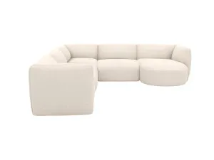 Dillon View Cream Corner Modular Sofa with Chaise RAF - 5 Seater by James Lane, a Sofas for sale on Style Sourcebook