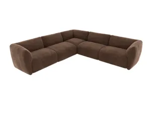 Dillon Muse Chocolate Corner Sofa - 5 Seater by James Lane, a Sofas for sale on Style Sourcebook