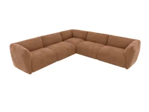 Dillon Tribute Chestnut Corner Sofa - 5 Seater by James Lane, a Sofas for sale on Style Sourcebook