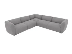 Dillon View Steel Corner Sofa - 5 Seater by James Lane, a Sofas for sale on Style Sourcebook