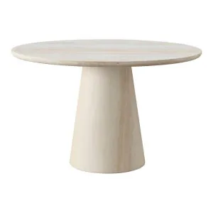 Serenza Light Travertine Round Dining Table by James Lane, a Dining Tables for sale on Style Sourcebook