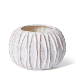 Adelina Vase White - 21cm by Elme Living, a Vases & Jars for sale on Style Sourcebook