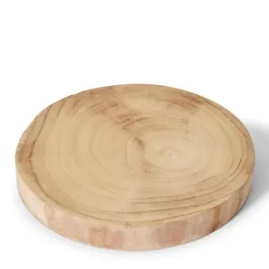 Argus Plate (Decorative) Natural - 4cm by Elme Living, a Decor for sale on Style Sourcebook