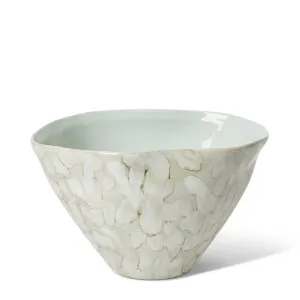 Choksi Bowl Grey Green - 21cm by Elme Living, a Vases & Jars for sale on Style Sourcebook