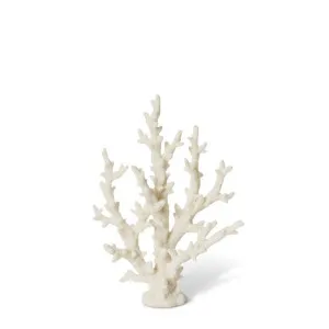 Coral Finger Sculpture White - 27cm by Elme Living, a Statues & Ornaments for sale on Style Sourcebook