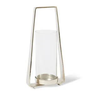 Fatou Candle Holder Nickel - 48cm by Elme Living, a Candle Holders for sale on Style Sourcebook