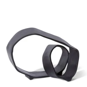 Liban Sculpture Black - 24cm by Elme Living, a Statues & Ornaments for sale on Style Sourcebook